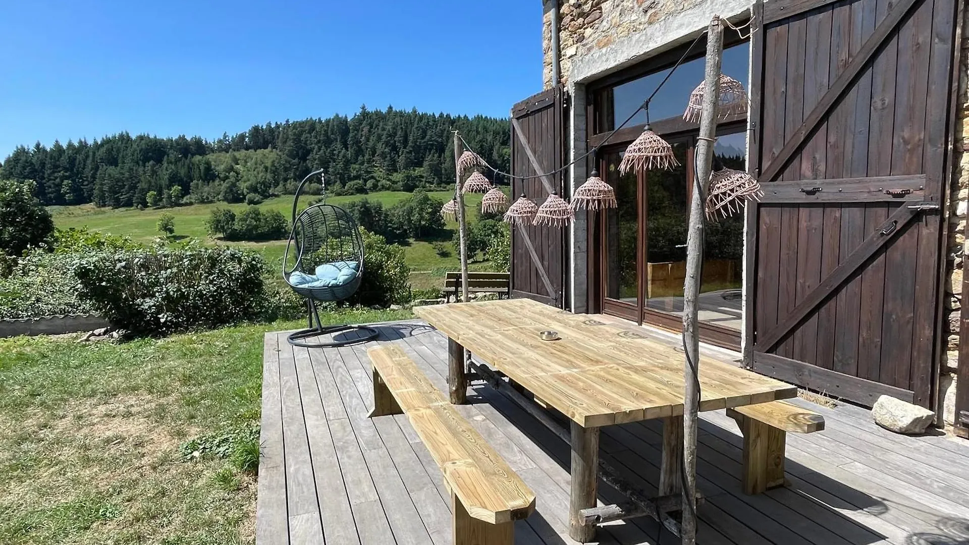 הוילה Champagnac-le-Vieux Ancienne Etable - En Pleine Campagne Francaise צרפת